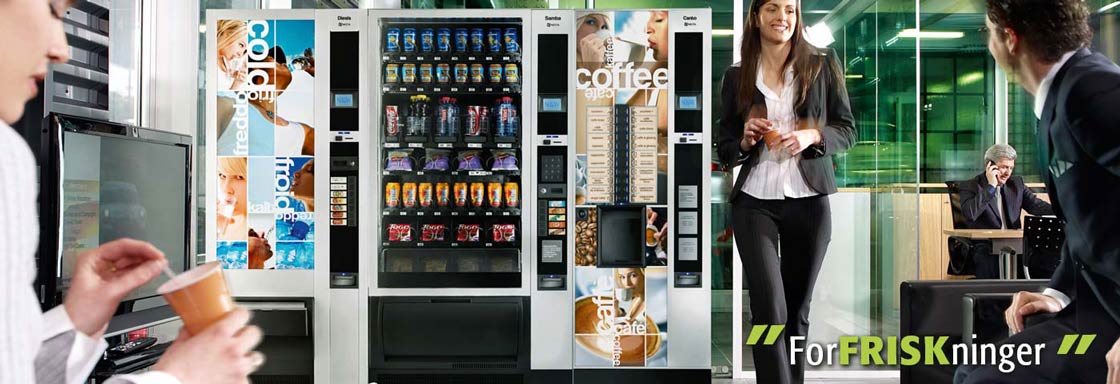 Kaffeautomat i virksomhed