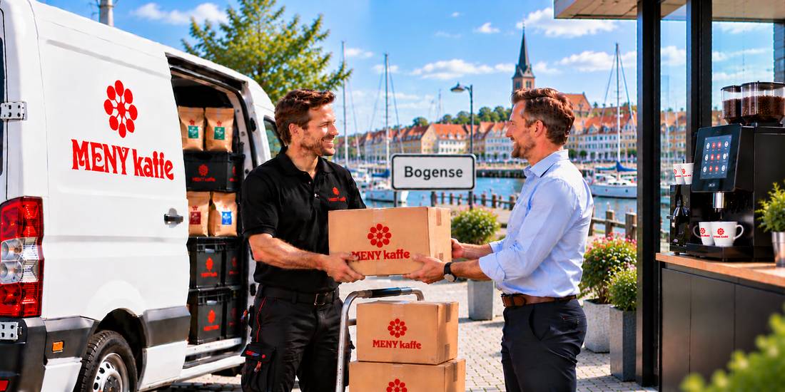 Levering af kaffeautomater og kaffe i Bogense