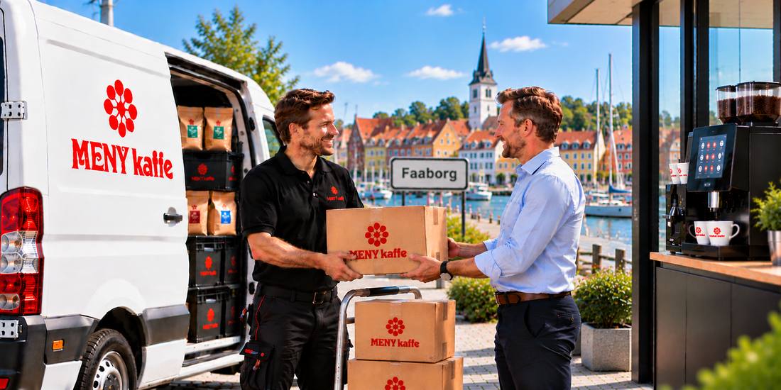 Levering af kaffeautomater og kaffe i Faaborg