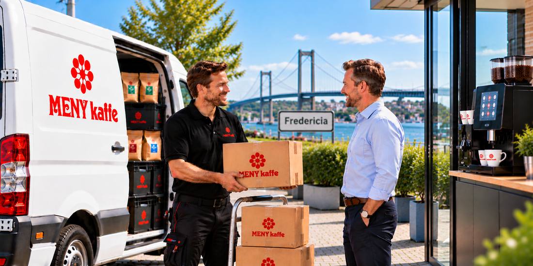 Levering af kaffeautomater og kaffe i Fredericia Levering af kaffeautomater og kaffe i Fredericia