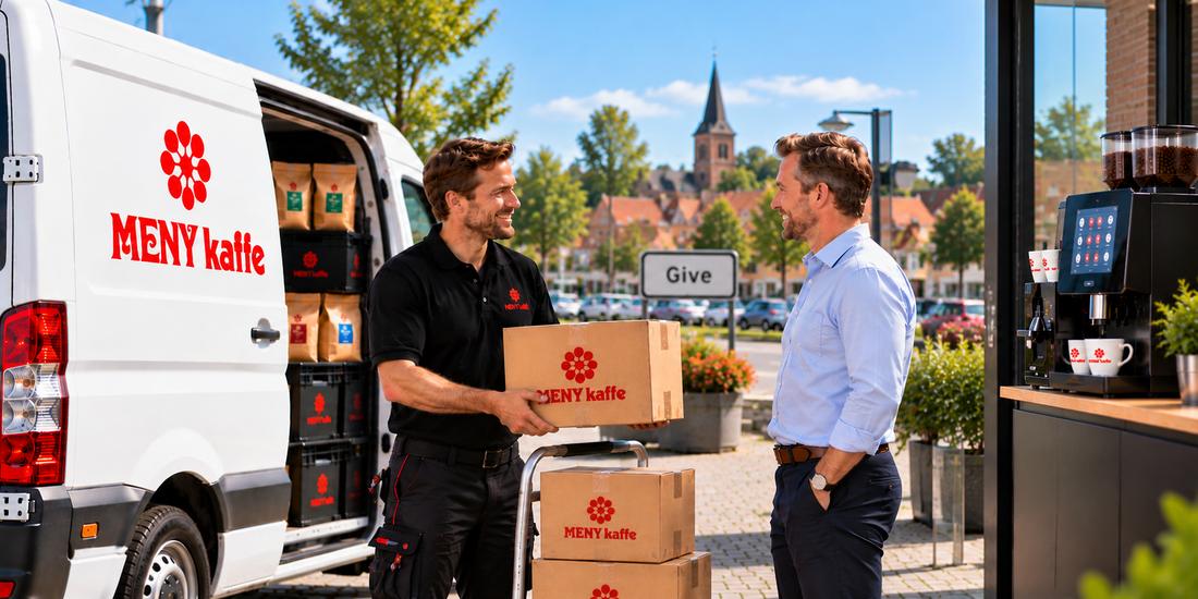 Levering af kaffeautomater og kaffe i Give Levering af kaffeautomater og kaffe i Give