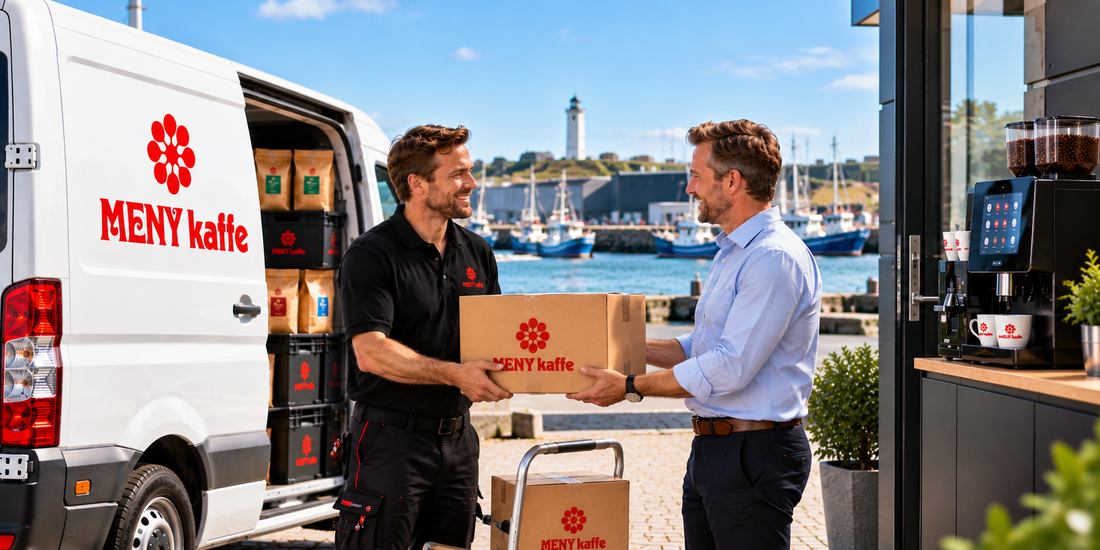 Levering af kaffeautomater og kaffe i Hanstholm