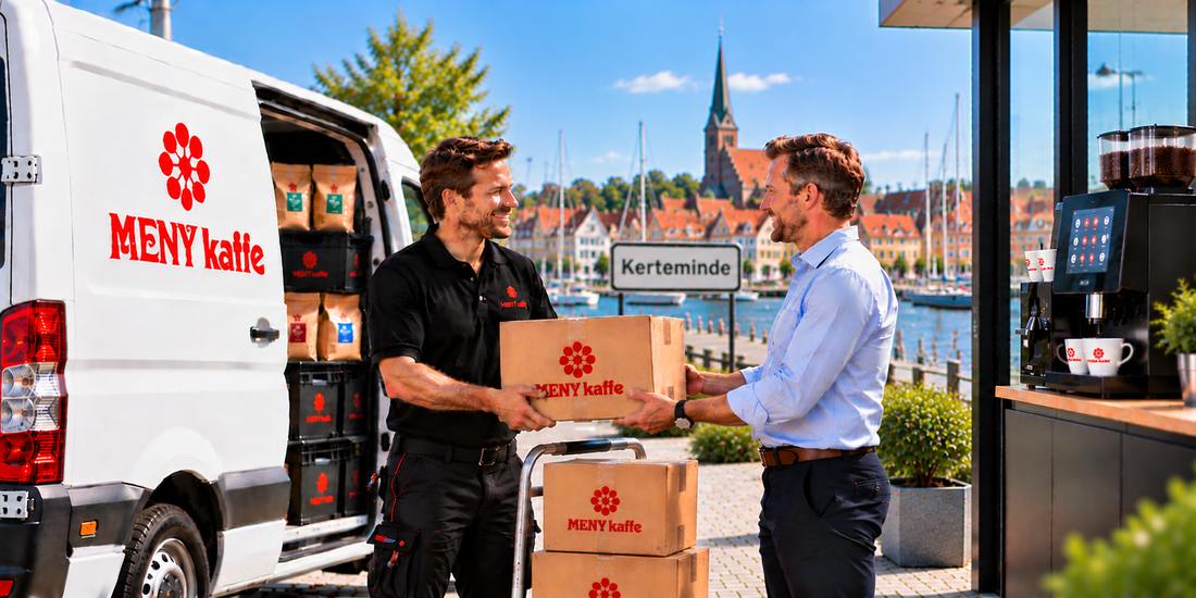 Levering af kaffeautomater og kaffe i Kerteminde