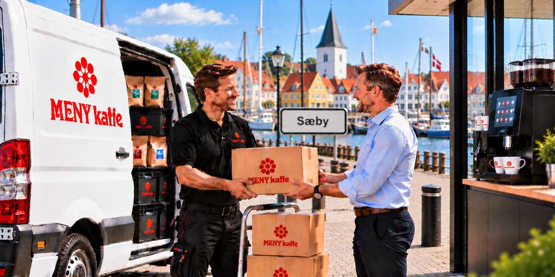 Levering af kaffeautomater og kaffe i Sæby