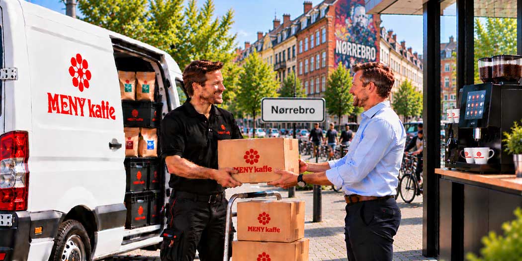 Levering af kaffeautomater og kaffe på Nørrebro