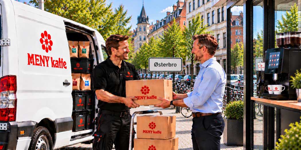 Levering af kaffeautomater og kaffe på Østerbro