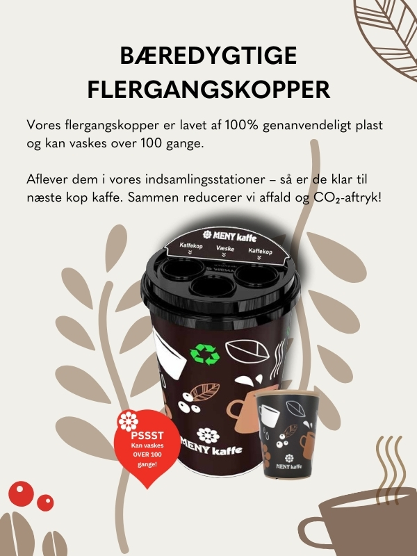 Bæredygtige flergangskopper  Mobil
