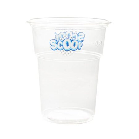 Scoop plastbæger 30cl 