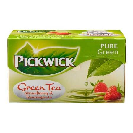 Pickwick Grøn te jordbær/citrongræs 20 b