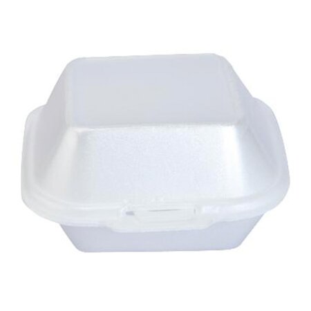 Burgerbox lille hvid 110x110x65 mm