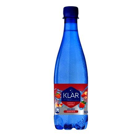 AquaDor Klar Jordbær&Rabarber 0,5 l