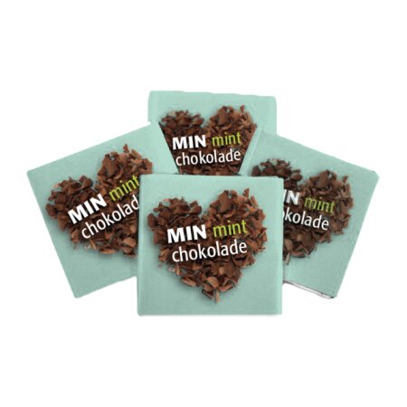 Kuvertchokolade Min mint choko. 400 stk