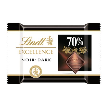 Kuvertchokolade Lindt mørk 70% 200 stk