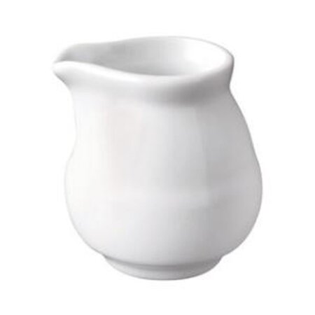 Flødekande Chassic 5 cl hvid porcelæn