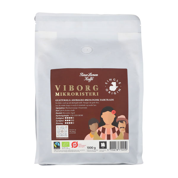 Guatemala Asobagri Øko. Fairtrade 1000 g