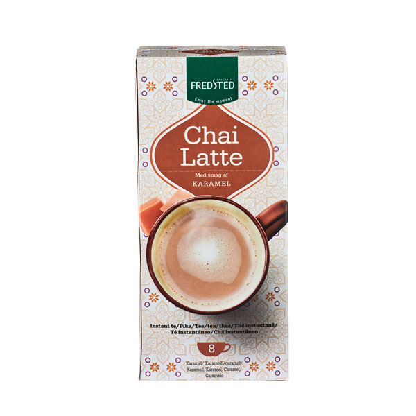 Fredsted Chai Latte Karamel 8 sticks a 26 gr.