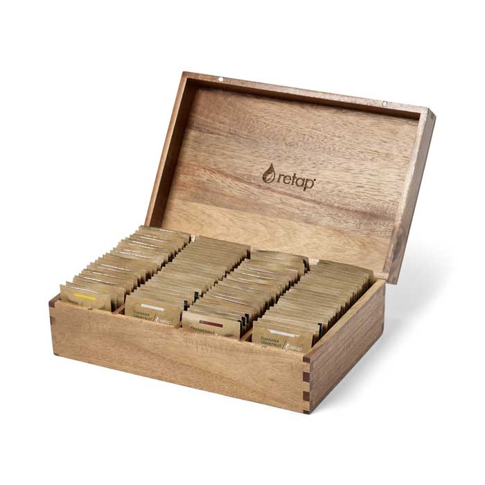 Retap Flavour Box 4 rum m/låg