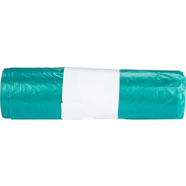 Pose grøn 40L LDPE/Genanv. 60x60/50ps 18rl.