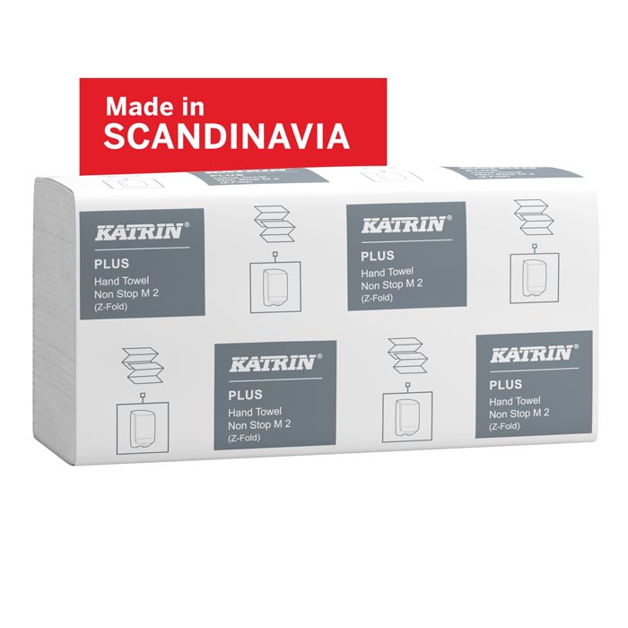 Hånd Katrin Plus Non Stop M 2 Z-Fold 2400 ark